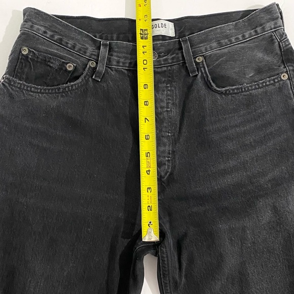 Agolde Lana Straight Leg Jeans Size 28 Vintage Mid Rise - Picture 9 of 16
